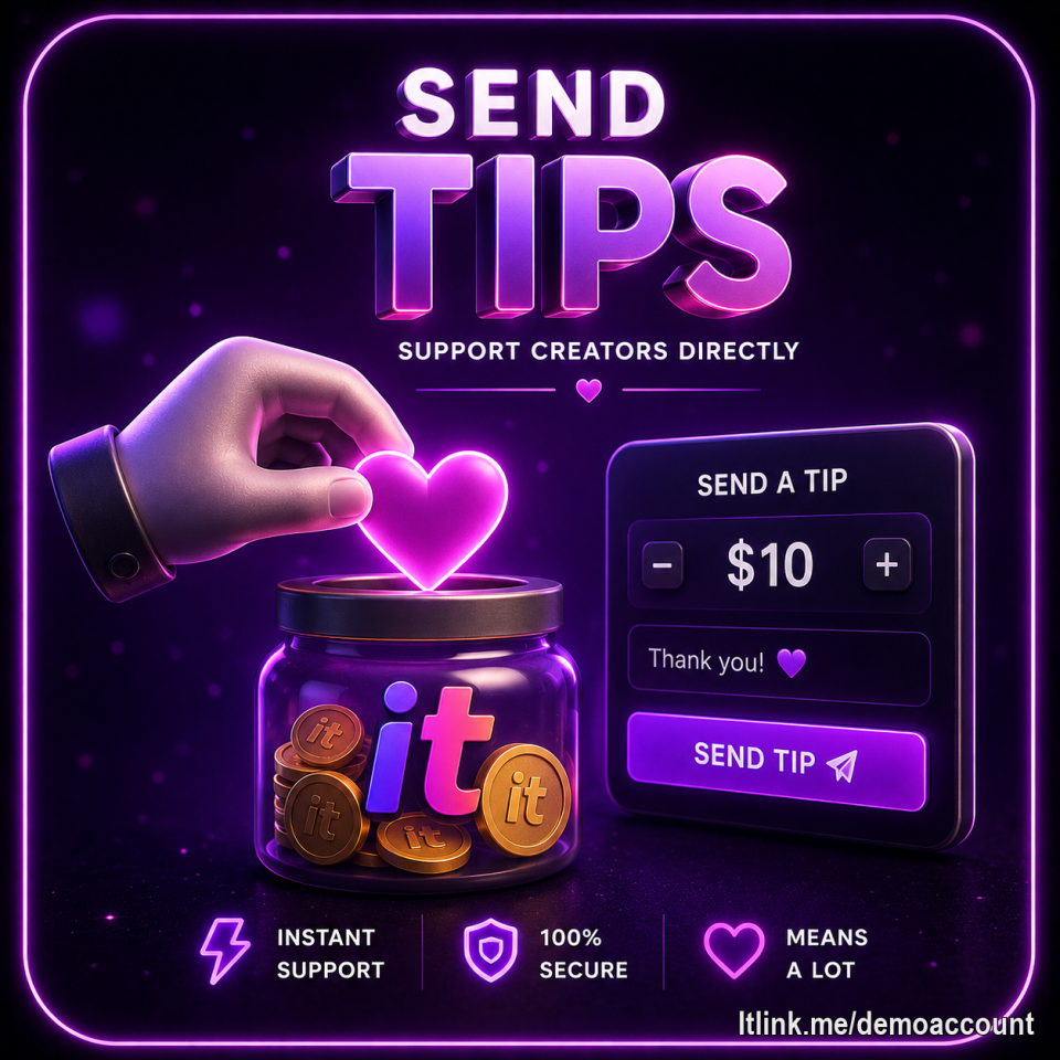 Like the content?
Send a tip and support the creator directly.