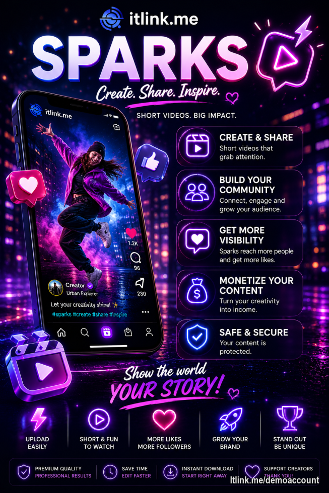 Sparks - itlink.me https://itlink.me/reel/592