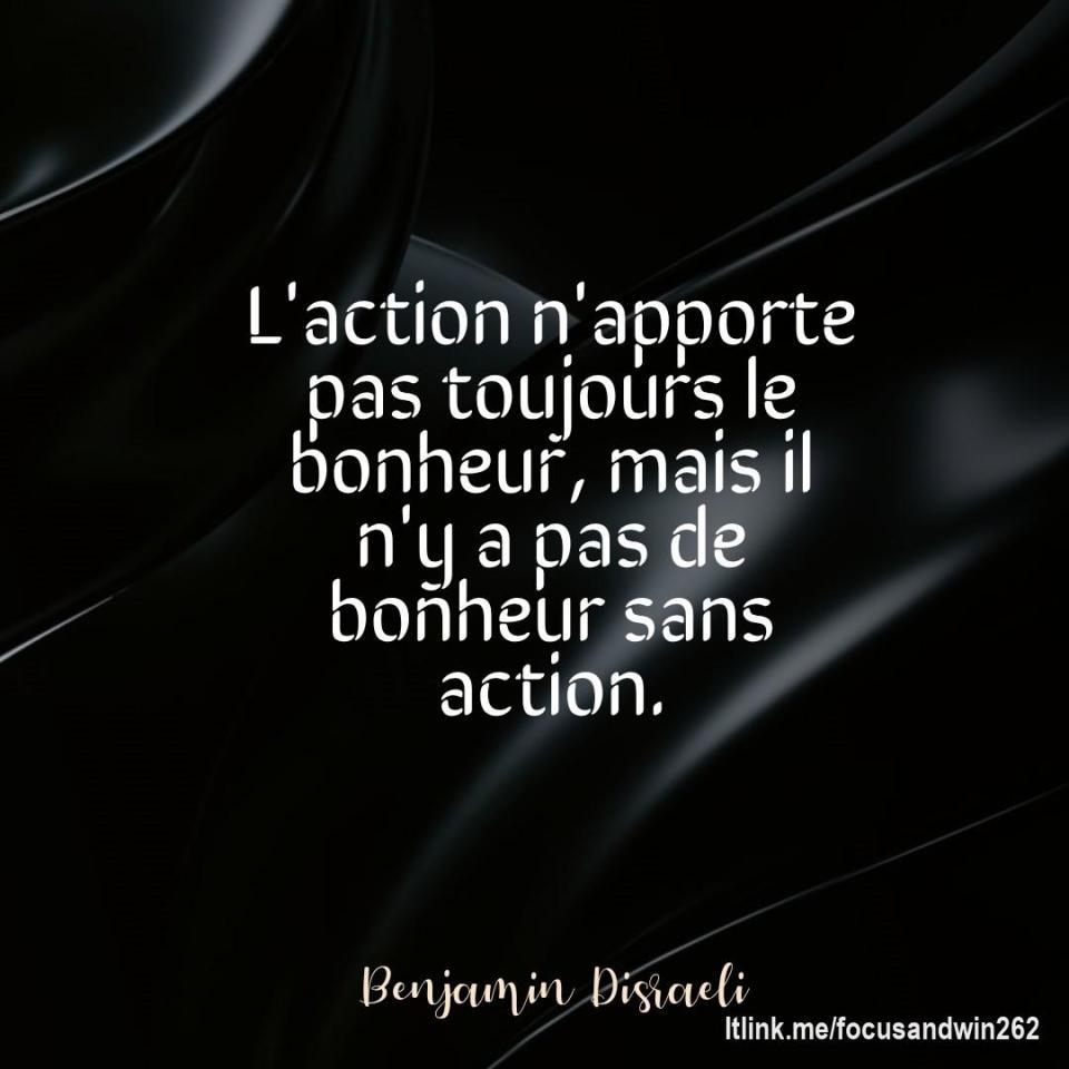 Le gain ne vient pas de ce que tu penses faire, mais de ce que tu fais vraiment.

Chaque petit geste d'aujourd'hui crée les fruits de demain.

Cesse d'attendre le bon instant. Fais le premier pas.

💪 Le mouvement crée les occasions.